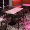 Indulgence by Roxey | Product Seen: [Kora Sidechair & Customised Table Top + Cosson Table Base]